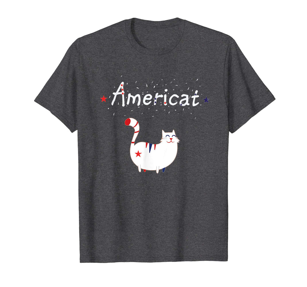 Americat Shirt | Funny Cat Shirts | Fourth Of July Shirt 4th