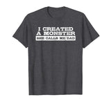Funny Tshirt Gift for Dad from Daughter First Father's Day