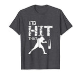 I'd Hit That Kickboxing Shirt Funny Kickboxer Gift