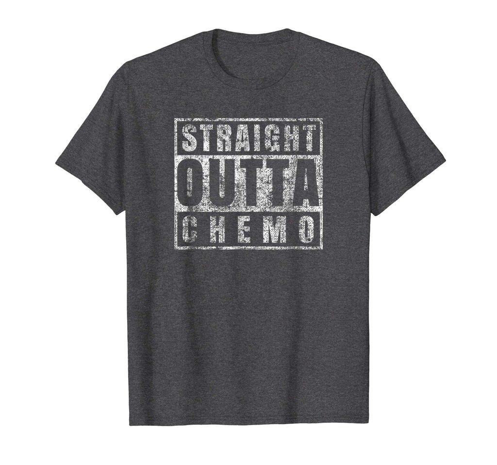 Straight Outta Chemo T-Shirt Funny Battle Cancer Gift