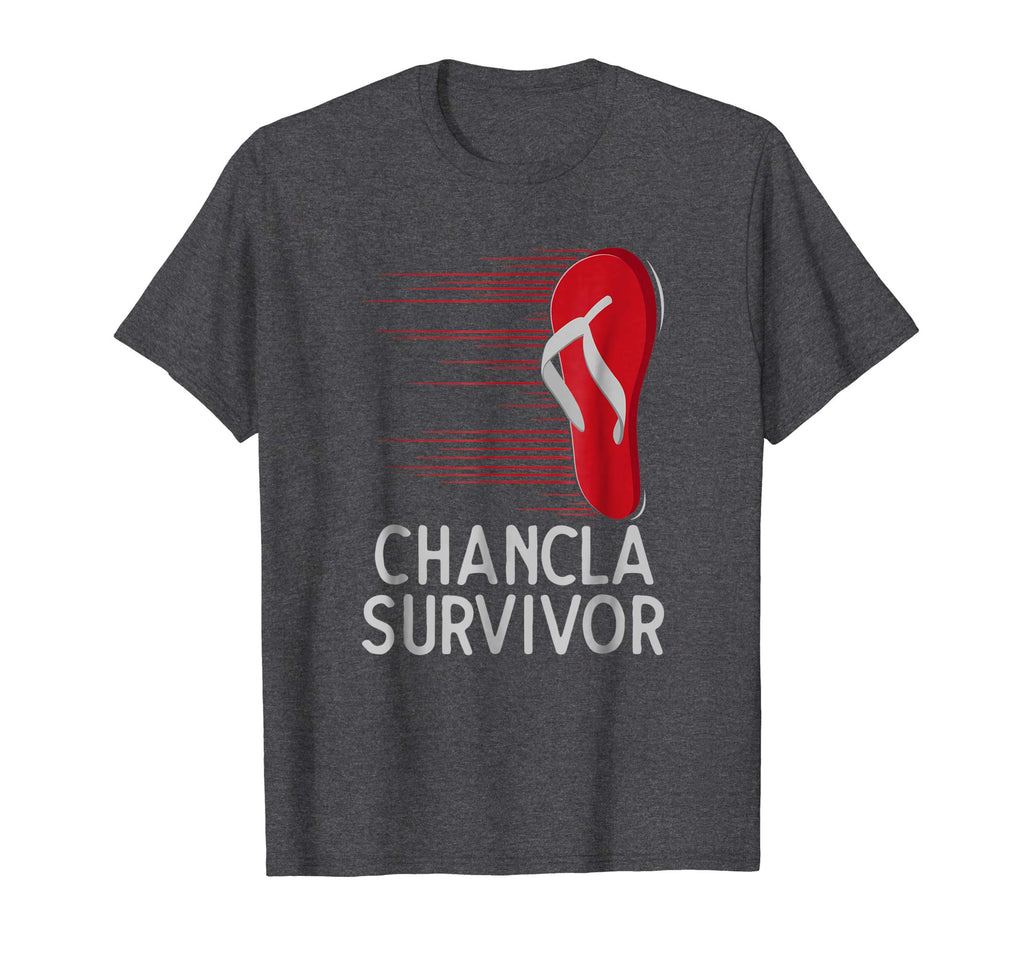 Chancla Survivor T-shirt Funny Spanish Joke Tee