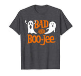 Bad And Boozy Ghost T-Shirt Funny Halloween Cute Drinking