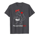 Pregosaurus T Shirt Funny Dinosaur Pregnancy Halloween Shirt
