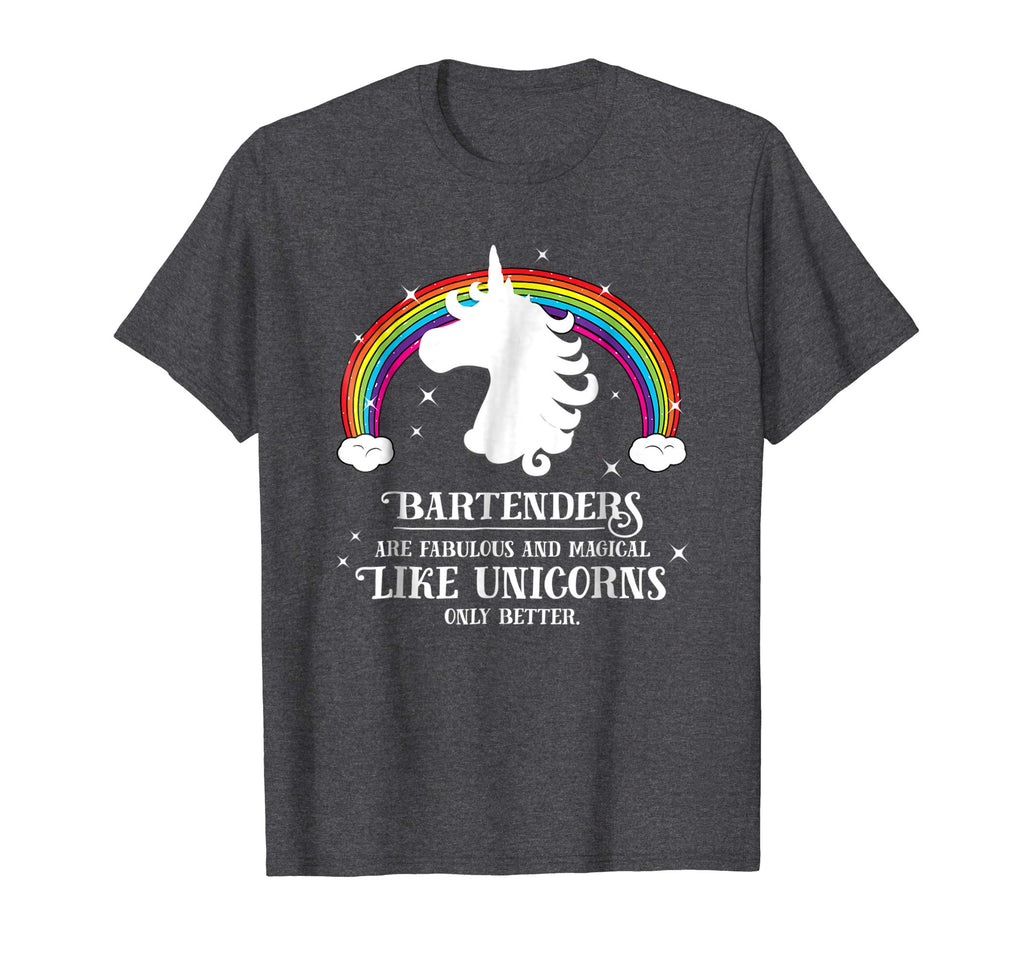 Bartenders are Magical Like Unicorns Funny Tshirt Gift