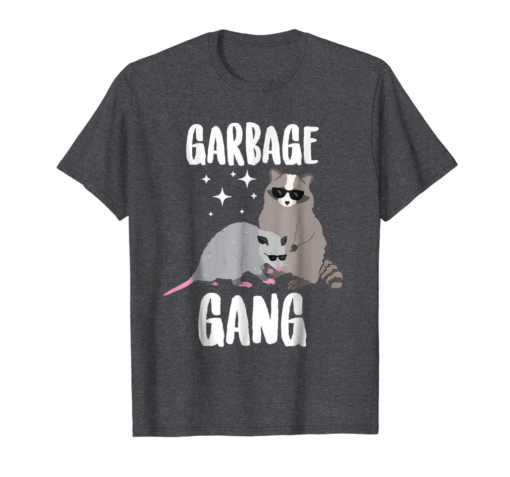 Opossum And Raccoon Shirt Garbage Gang Funny Animals T-shirt