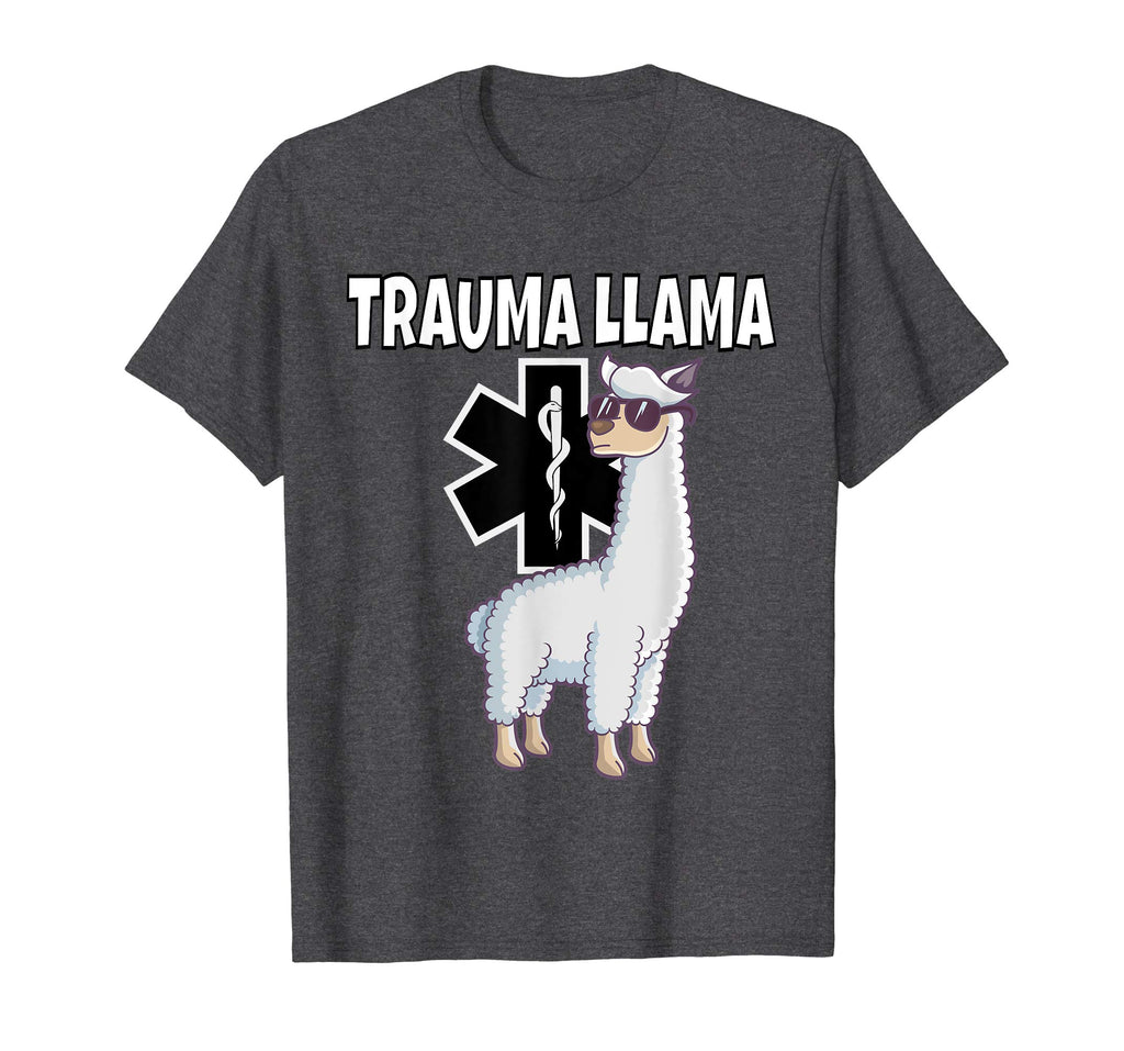 Funny Trauma Llama EMT T-Shirt Medic EMS Gift