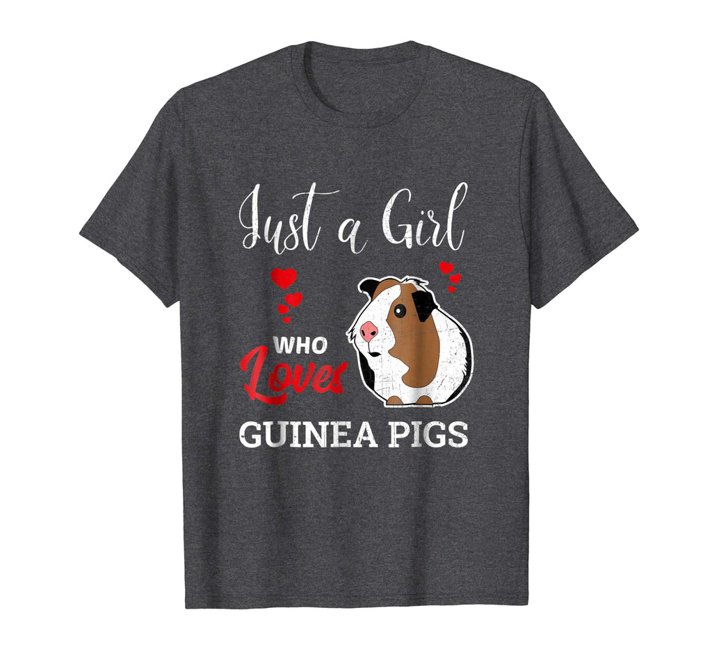 Just a Girl Who Loves Guinea Pigs - Funny Animal T-Shirt