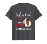 Just a Girl Who Loves Guinea Pigs - Funny Animal T-Shirt