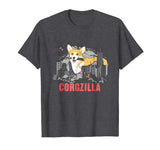 &quot;Corgzilla&quot; Funny Dog Corgi Lover T-shirt
