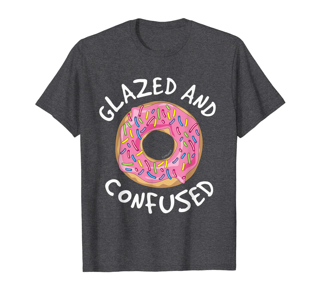 Donut Glazed and Confused Shirt - Funny Donut T-Shirts