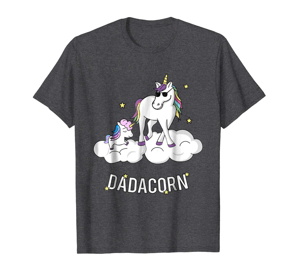 Dadacorn Shirt Funny Unicorn Best Dad Father's Day Gift
