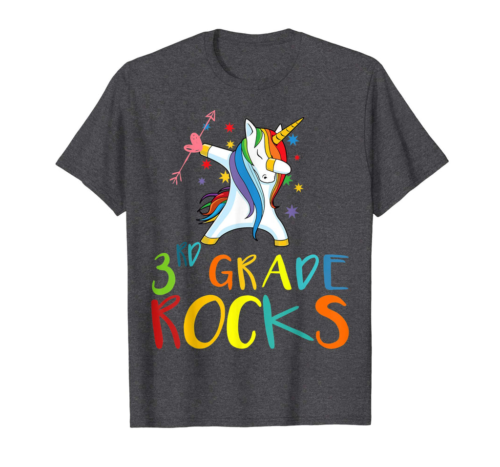 3 rd Grade Rocks Shirt Funny third Graders &amp; Teachers