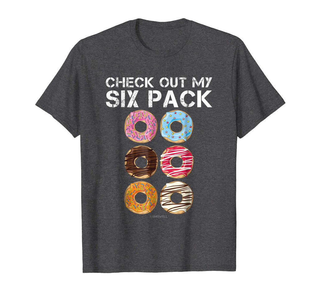 Check Out My Six Pack Donut Shirt - Funny Gym TShirts