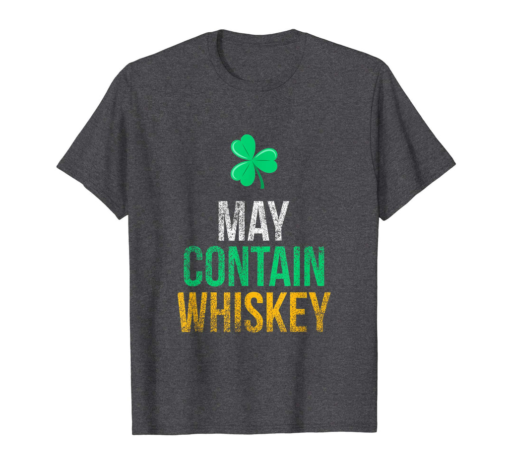 May Contain Whiskey Funny Irish Whiskey Lover T-Shirt