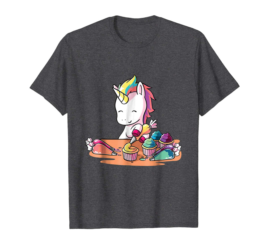 Funny Unicorn Shirt - Unicorn Cupcakes T-Shirt