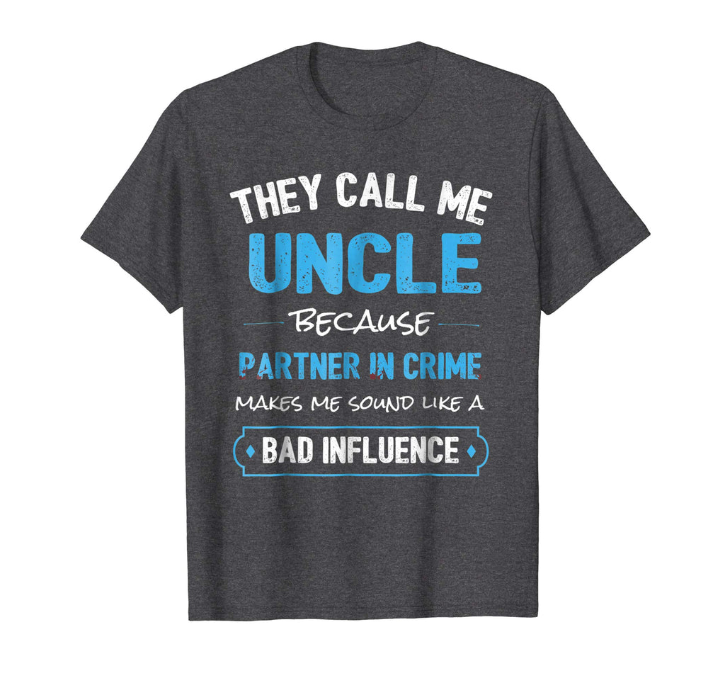 Funny Uncle Gift Shirt, Uncle Partner In Crime Shirt