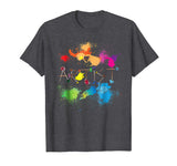 Artist Messy Painters Funny Paint Splatter Art T-shirt