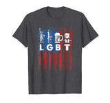 Funny LGBT Parody Liberty Guns Beer Trump Shirt USA Gift