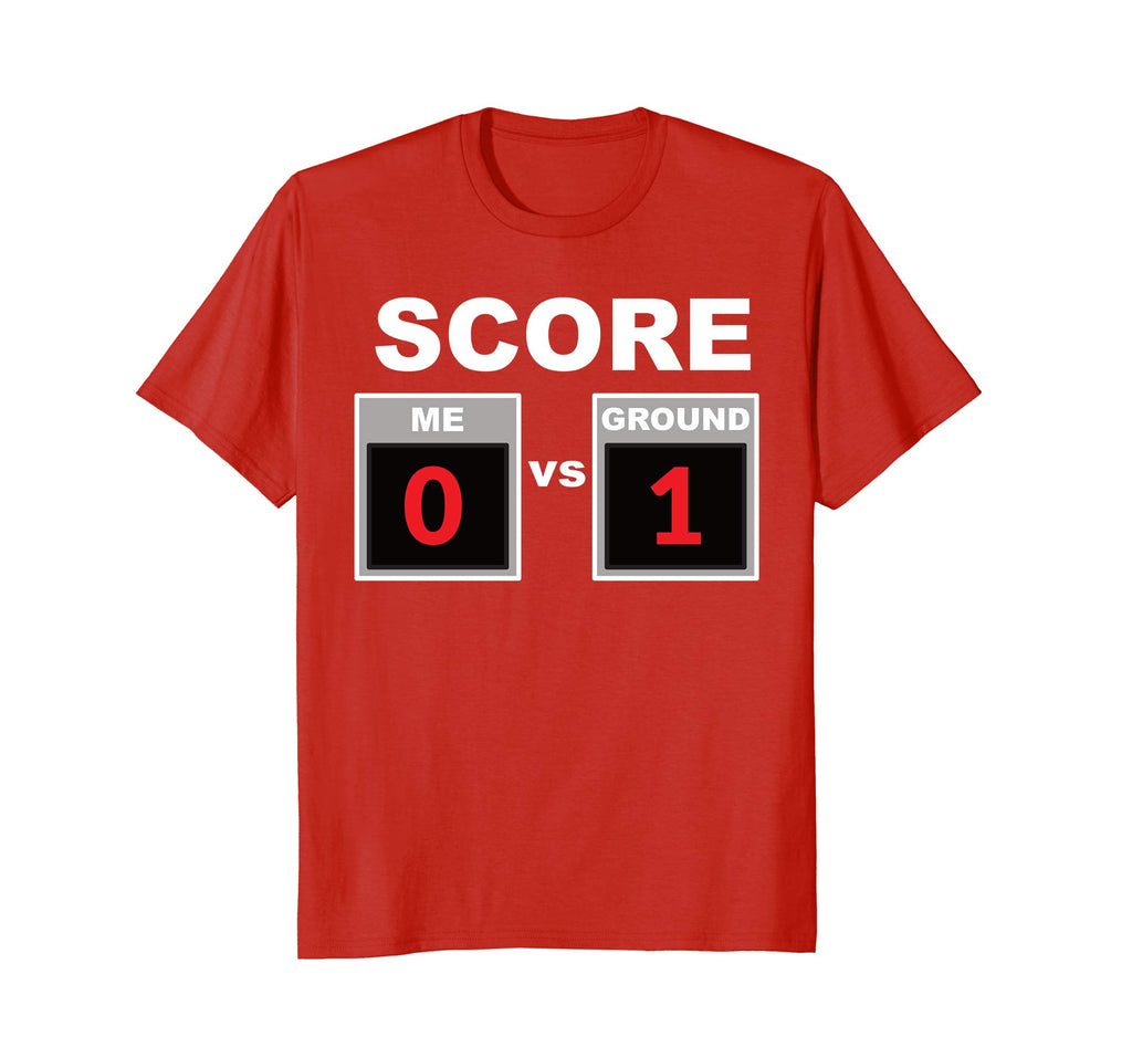 Get Well Soon Funny Gift Tshirt - Me Versus the Ground