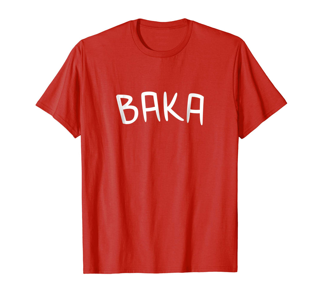 Baka Shirt, Funny Cute Anime Manga Japanese Word Gift