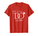 14th Wedding Anniversary T-Shirt Funny For Married In 2004 W