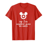 The 2nd Happiest Place on Earth Cute Funny Kids Mom Shirt