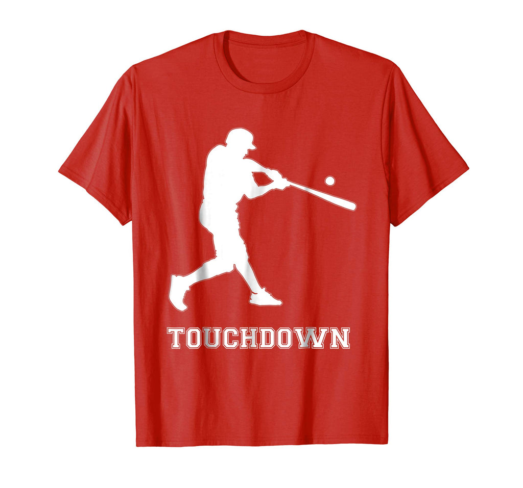 Funny Baseball Shirt Touchdown For Men