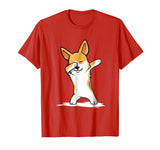 Corgi Cute Dabbing T-Shirt Funny Dab Dance Gift Shirt