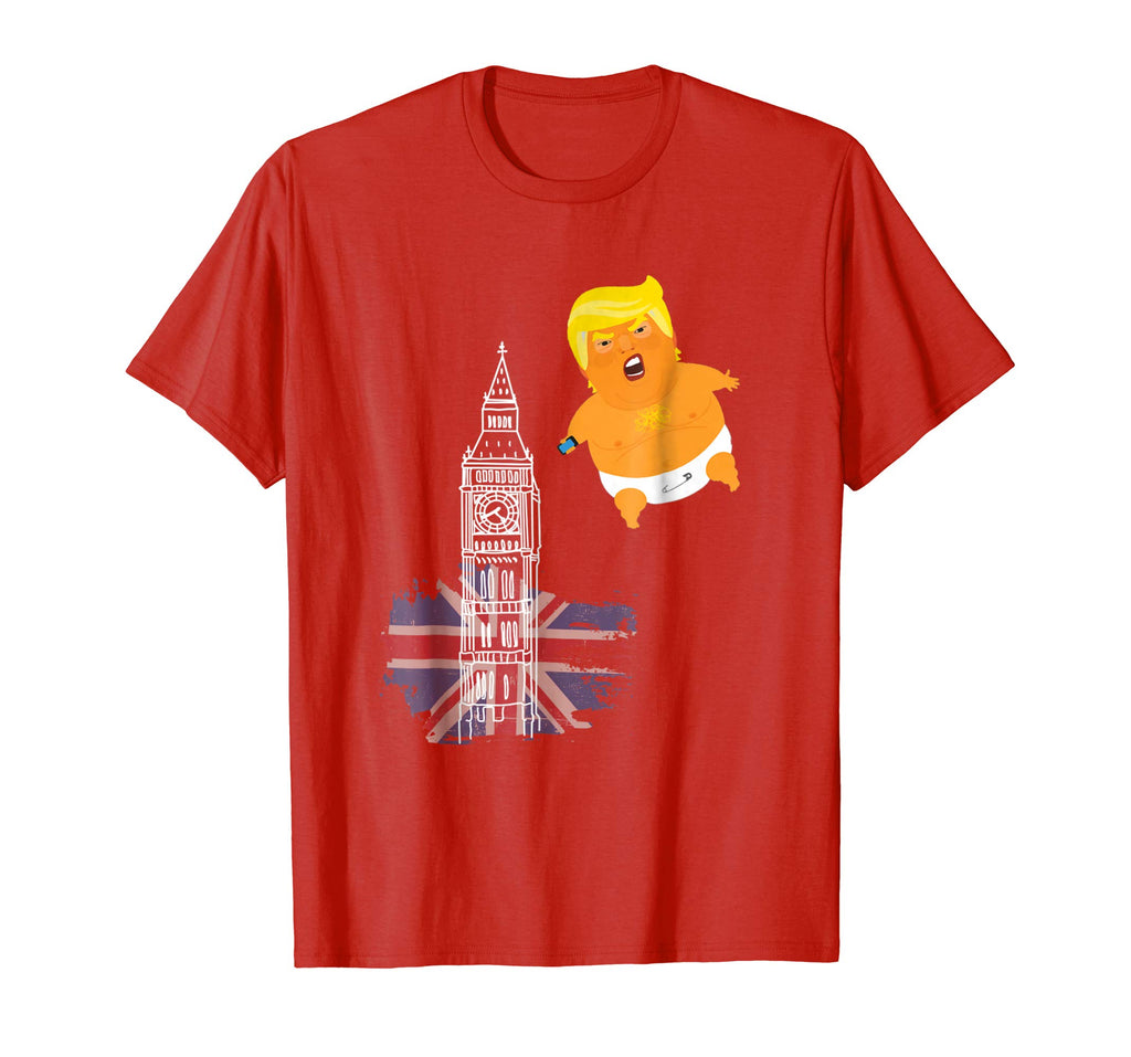 Baby Trump Blimp Shirt Funny Balloon London Protest T-Shirt