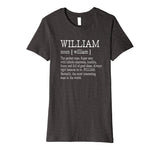 Adult Definition - First Name William Men T-Shirt Funny
