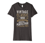 60 years Birthday T-Shirt 1959 Funny Aged Distressed Tshirt