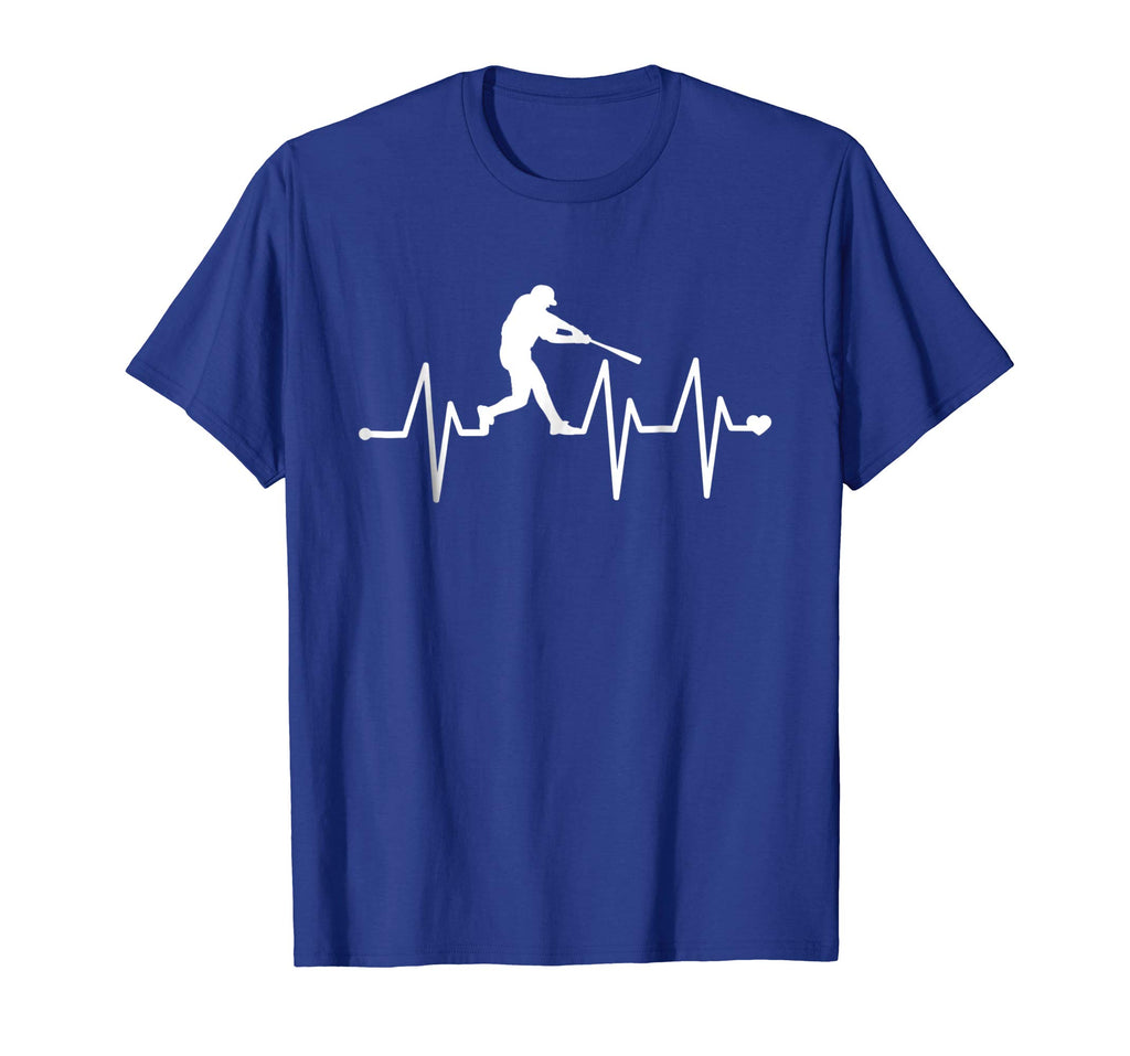 Baseball Heartbeat Pulse Shirt - Funny Baseball T-Shirt