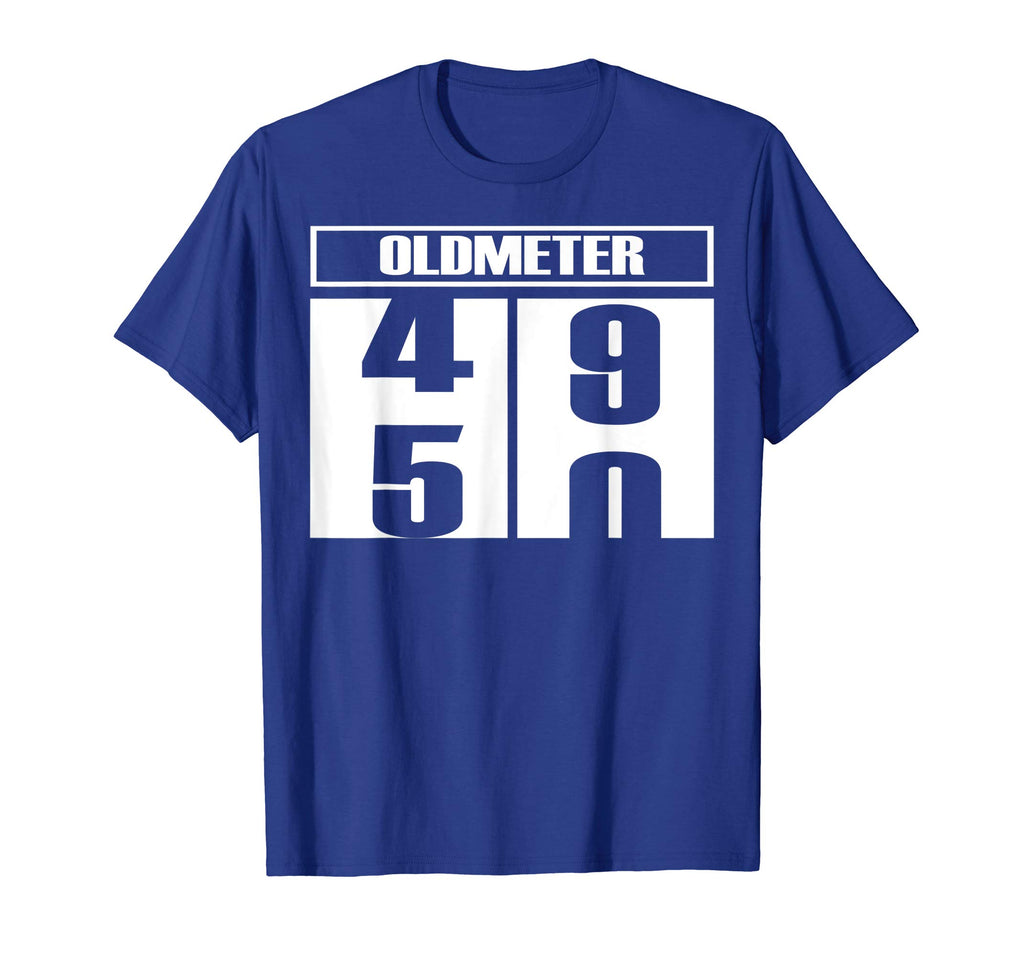 Oldmeter 50 T-Shirt 50th Birthday Gift Funny