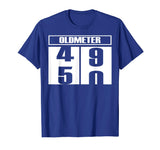 Oldmeter 50 T-Shirt 50th Birthday Gift Funny