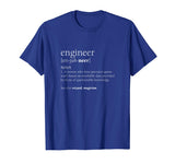 Engineer Definition T Shirt, Funny Engineering Gift