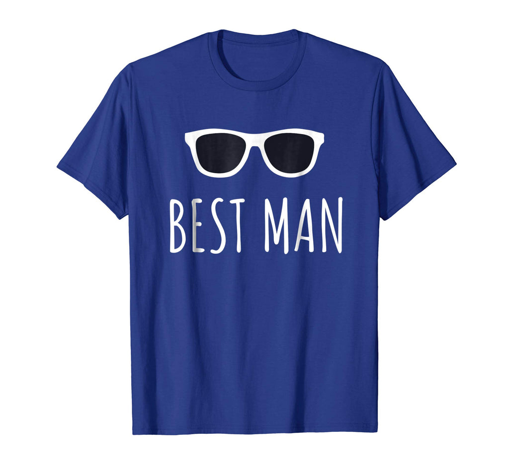 Best Man Funny T Shirt Bachelor Party Groomsmen Wedding Tee