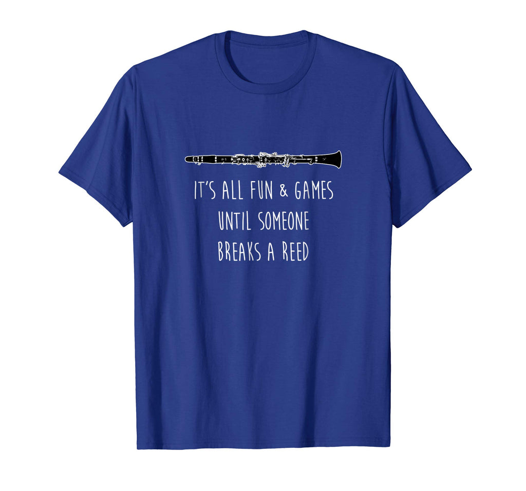 Funny Clarinet Shirt, Its All Fun Marching Band Player Gift