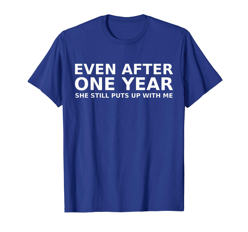 1 Year Anniversary Shirt Funny Relationship Gifts Mens Tee