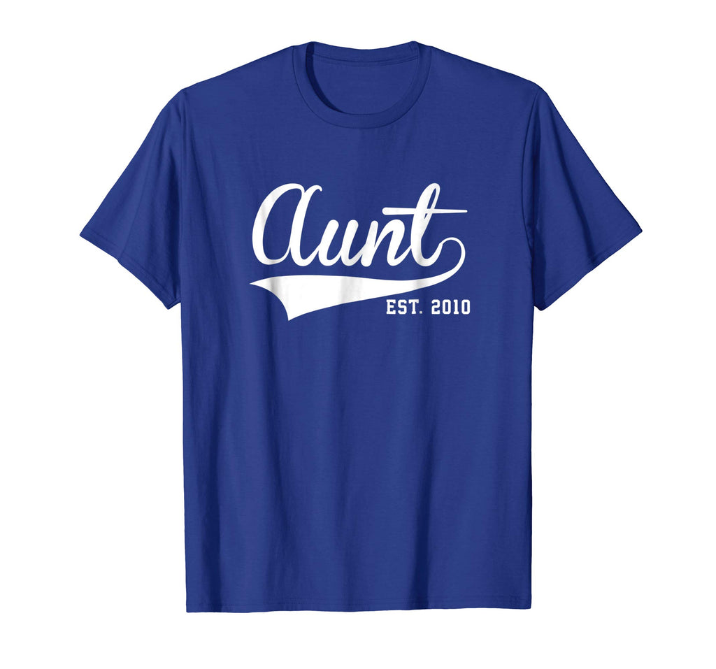 Aunt - Established 2010 T-Shirt / Funny Aunt Gift