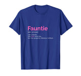 Fauntie TShirt Auntie T Shirt Funny Aunt Gift Favorite Tee