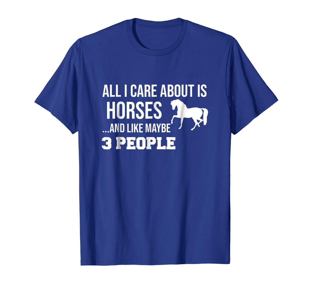 Funny Cute Horse Shirt Gift Men Women Teens