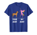 Your Aunt Horse My Aunt Unicorn Funny T Shirt For Kids Tees