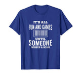 All Fun Until Someone Misses A Scan Funny Mail Carrier Shirt