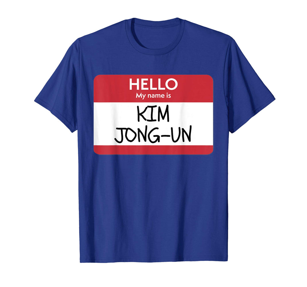 &quot;Hello My Name Is Kim Jong-Un&quot; Funny Halloween T-Shirt