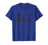 Weightlifting Rift Rest Repeat Shirt Funny Shirt