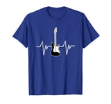 Bass Guitar Heartbeat Bass Lover Funny Bass Player T Shirt