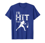 I'd Hit That Kickboxing Shirt Funny Kickboxer Gift