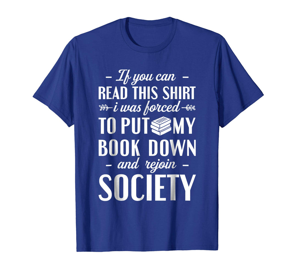 If You Can Read This T shirt Book Lover Funny Reading Gift