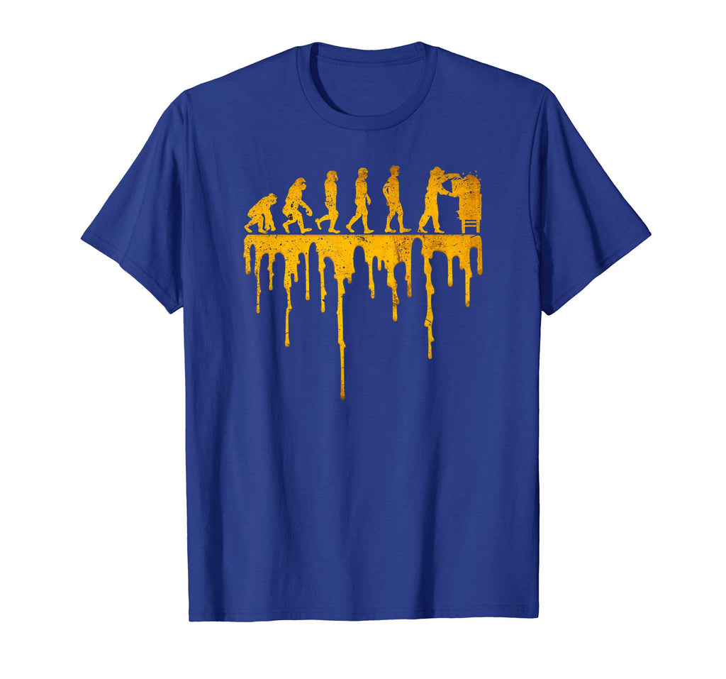 &quot;Beekeeper Evolution&quot; Funny Honey Beekeeping T-shirt