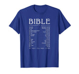 Bible Emergency Numbers Funny Hotline Tshirt Christian Gift